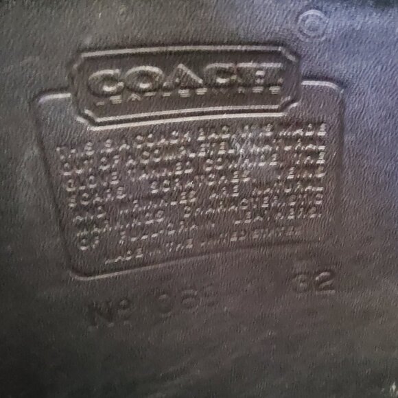Coach Vintage Spectator Saddle Bag in Black and Tabac Trim - Picture 10 of 10